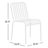 Abra Stackable Outdoor Dining Side Chair-1719389191
