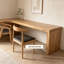 Bureau en bois massif en L Burlywood-1956325033-1956325032