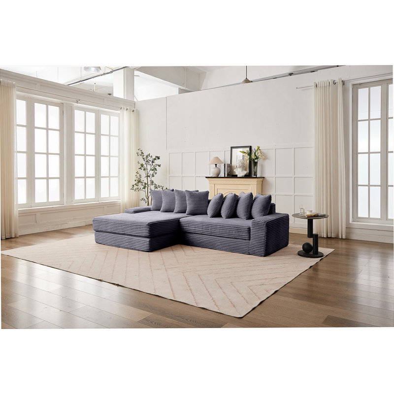 Boneless Convertible Floor Sofa Bed, Foldable Mattress Cloud Couch For Space Saving, Corduroy Compressed Sleeper Sofa Bed, Multi-Functional Folding Bed Couch For Living Room, Small Apartment