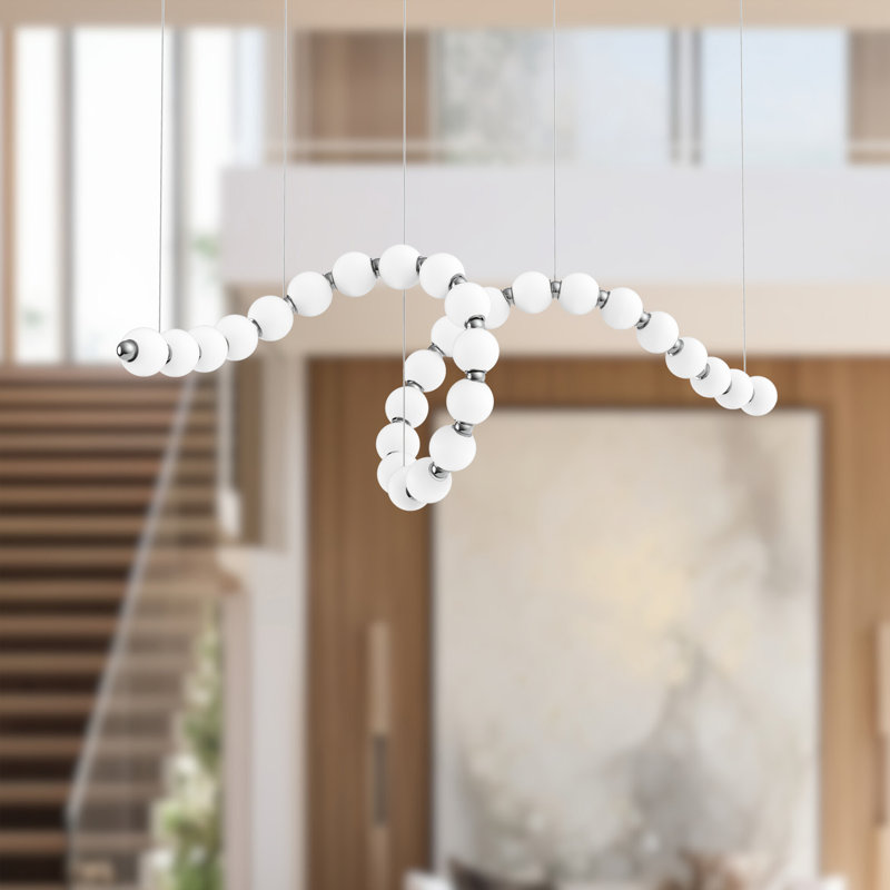 28 - Light LED Chandelier