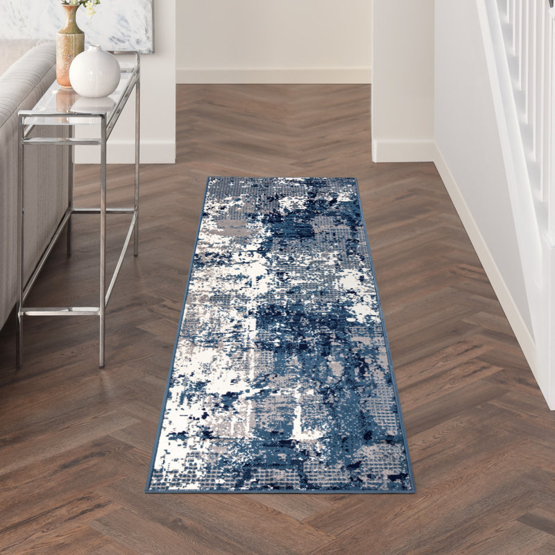 Cloree Abstract Area Rug, Runner 2'3" x 10'