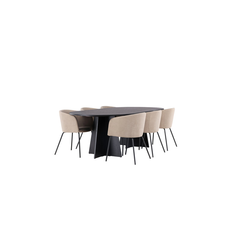 Nurul 6 - Person Dining Set