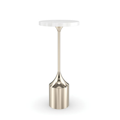 Caracole Classic Stone Top End Table