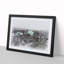 Hong Kong Skyline in Abstract - Picture Frame Graphic Art Print-55763704-55763703