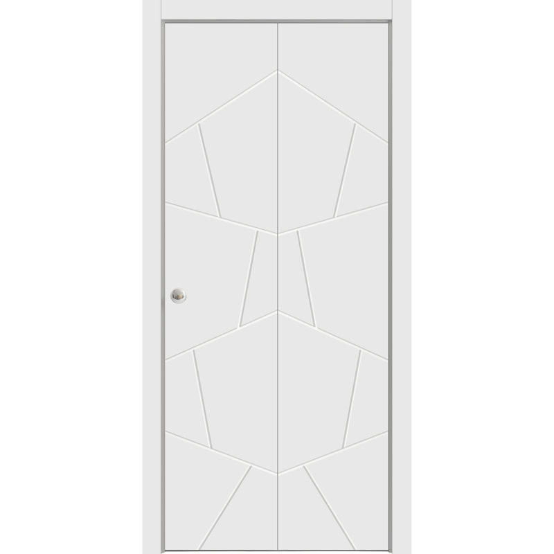 Porte pliante à panneaux en bois Planum, 36 po x 96 po