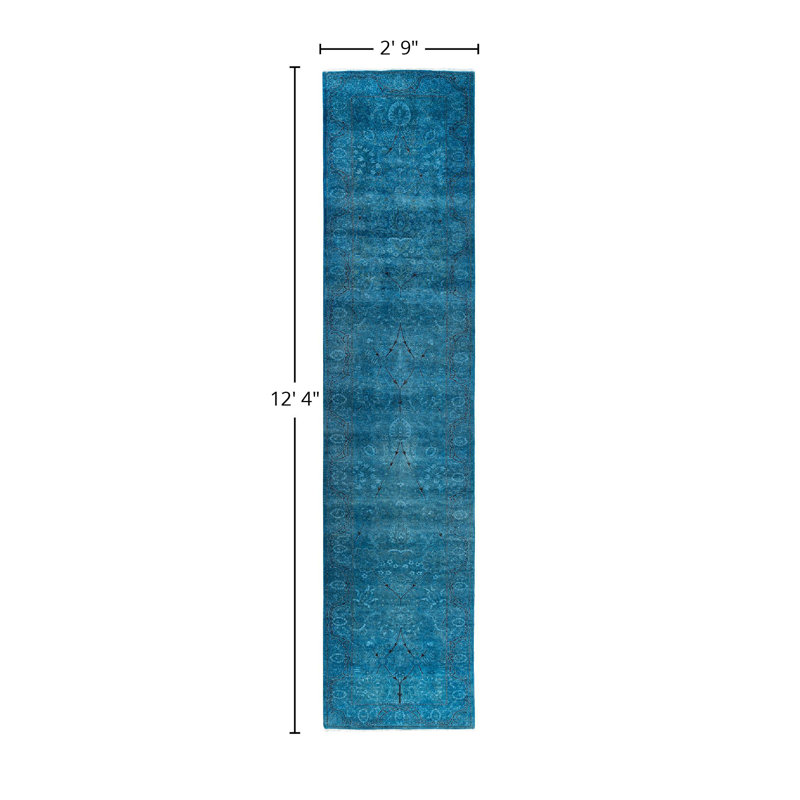 Leela One-of-a-Kind 2' 9" X 12' 4" Hand Knotted Area Rug