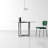 Dern Glass Round Dining Table-50780285-50780283