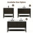 48" Freestanding  Single Sink Solid Wood Dark Brown Oak Bathroom Vanity with Engineered Marble Top-436895778