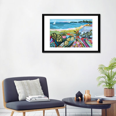 Nautical Whimsy I par Karen Fields - reproduction d'art sur toile tendue