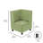 Kid Comfort Collective Modular Corner Chair - Fern Green-124164527