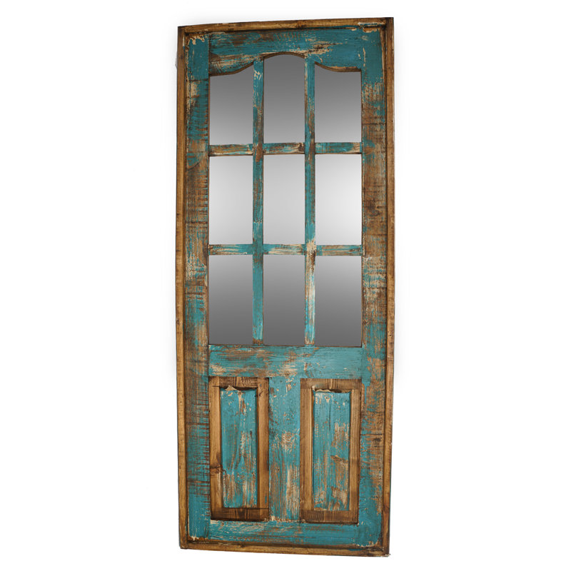 Miroir d'appoint Camarillo, Turquoise