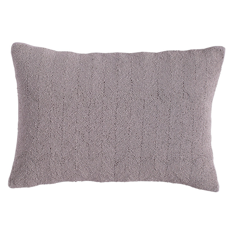 Coussin décoratif en coton, Lavande, Housse de coussin seulement - sans insert