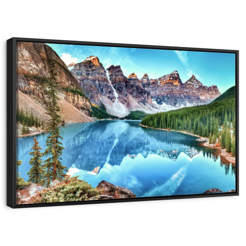 Parc national, Cadre flottant noir, 13 po x 9 po