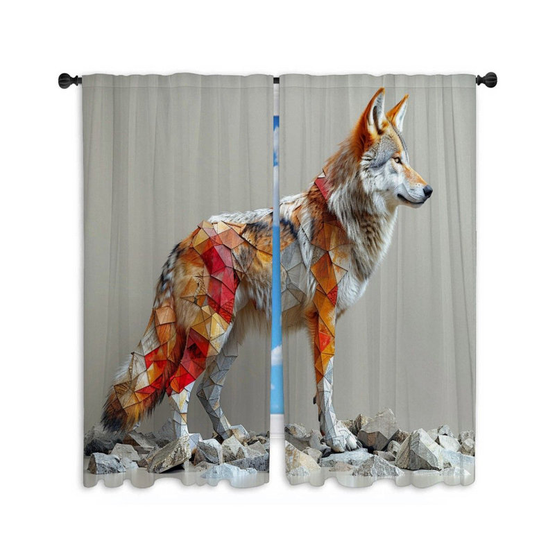 Devlan Room Darkening Curtain Pair, 20" W x 63" L