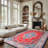 Delcine Washable Floral Indoor Rug-1227076080-1266827114