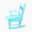 Chaise berçante intérieure ou extérieure-179431562