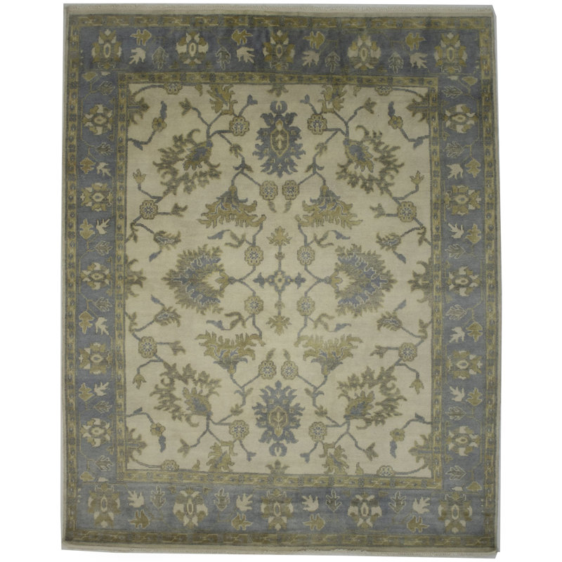 Tapis oriental Oushak Chobi Mute