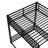 Black Full Xl Floor Bunk Bed, Low - Profile, Guardrails, Easy To Assemble, Metal Over Xl, Noise Minimizing, Stable For All Ages In Dorms-169394516