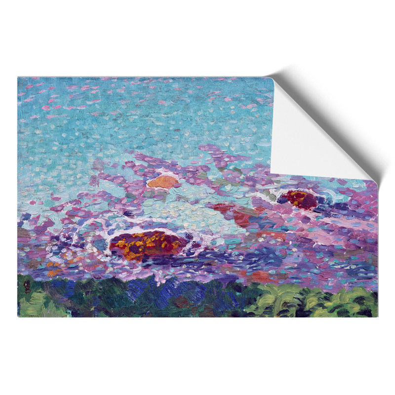 Ocean Coast by Maurice Denis - No Frame Painting, 42cm H x 59cm W x 0.1cm D