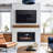 Floating Wood Fireplace Mantel Shelf - Wooden Shelf with Symmetrical Top & Bottom Moulding-88355055-88355058