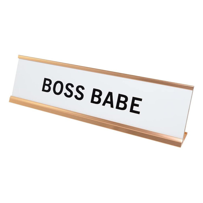 Boss Babe Sign
