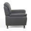 Tess Faux Leather Club Chair-36300056