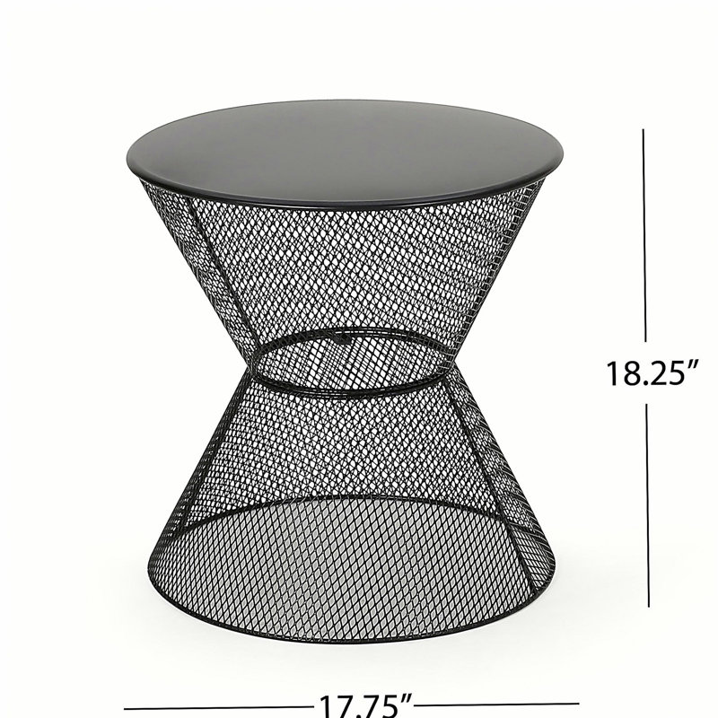Table d'appoint NEVada, Noir