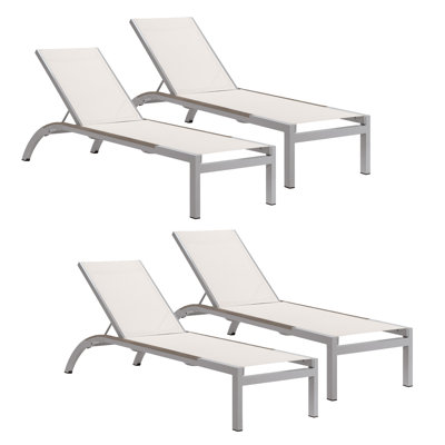 Argento Outdoor Chaise Lounge