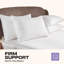 NightComfort Cosy Nights Firm Support Microfibre Anti Allergy Pillows Pack of 4