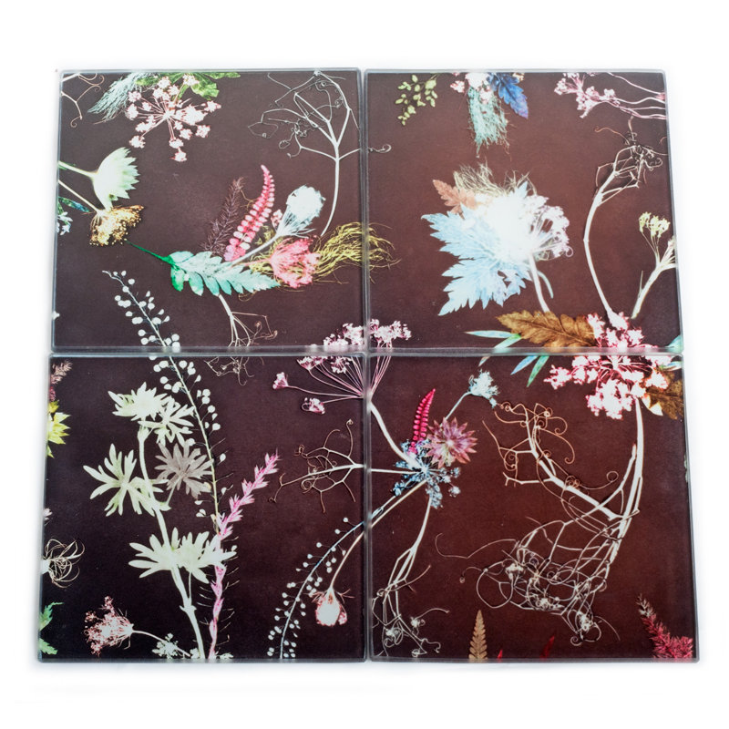 Bret Glass 1 Piece Coaster