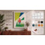 Figure in Red Retro - Wrapped Canvas-798996549-798996550
