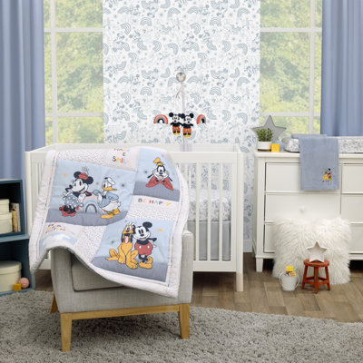 Disney 3pc. Mickey and Friends Crib Bedding Set -  7365276P