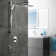 SquareOne TD2 : AQUATONIK T/P with Diverter Shower System with Wallarm Chrome