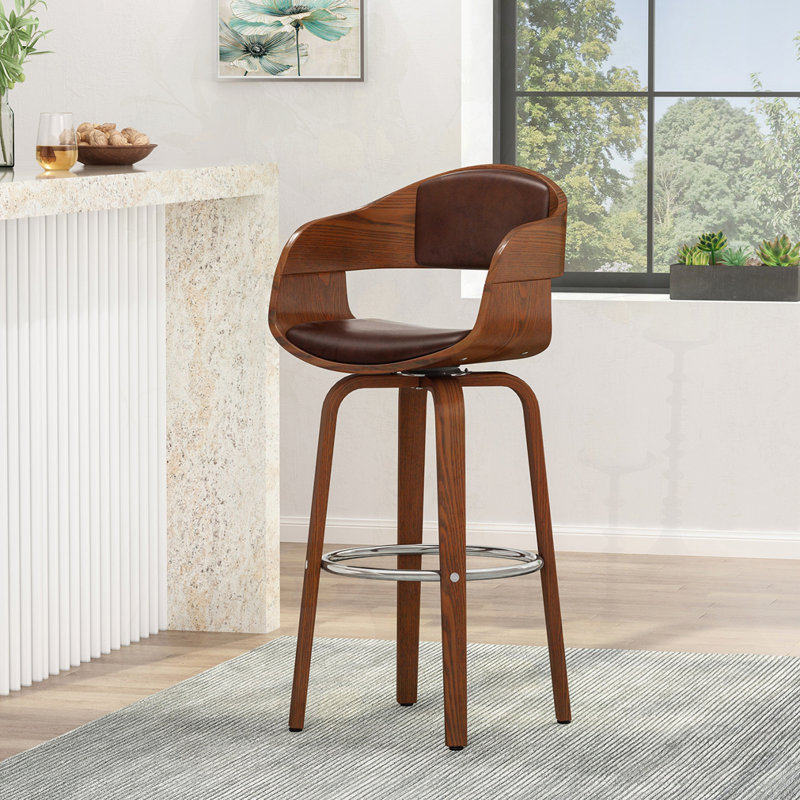 BAR STOOL, Marron foncé