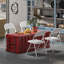 Chaises pliantes en métal avec chaises pliantes en velours côtelé -1097727370-1097727372