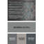 Tapis gris lavable à la machine-426201452