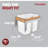 Rev-A-Shelf Double Pullout Top Mount Trash Can