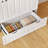 Full Size Murphy Bed with Power Outlets