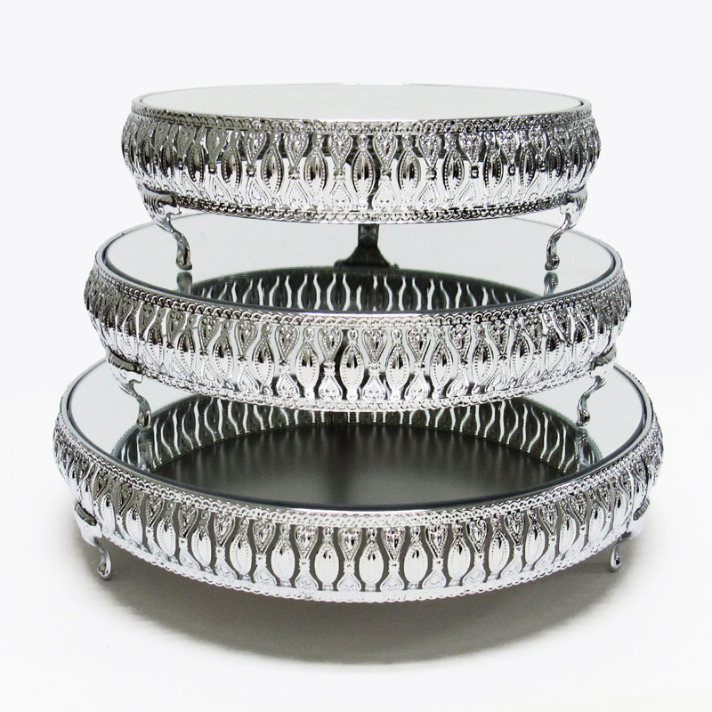 Présentoir à gâteaux Soperton, Argent
