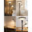 Victorian Floor Lamp With Adjustable Reading Light, 71 Inch Torchiere Standing Lamp With Etched Glass Shade And Heavy Base, 3CCT LED Bulb Included For Living Room, Bedroom, Or Office