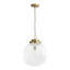 Luminaire suspendu sphère en verre 1 lumière-1982552466