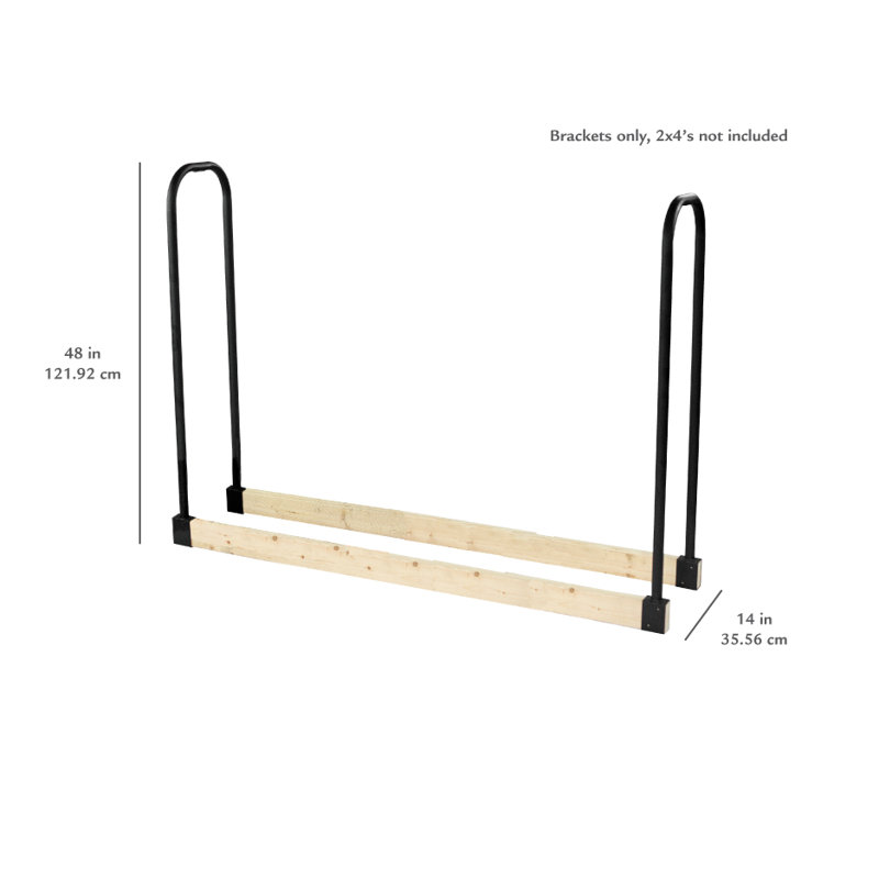 Dycus 14'' W Metal Log Rack