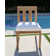 Crelake Rectangular 8 - Person Teak Expansion Table Dining Set with Sunbrella Cushions