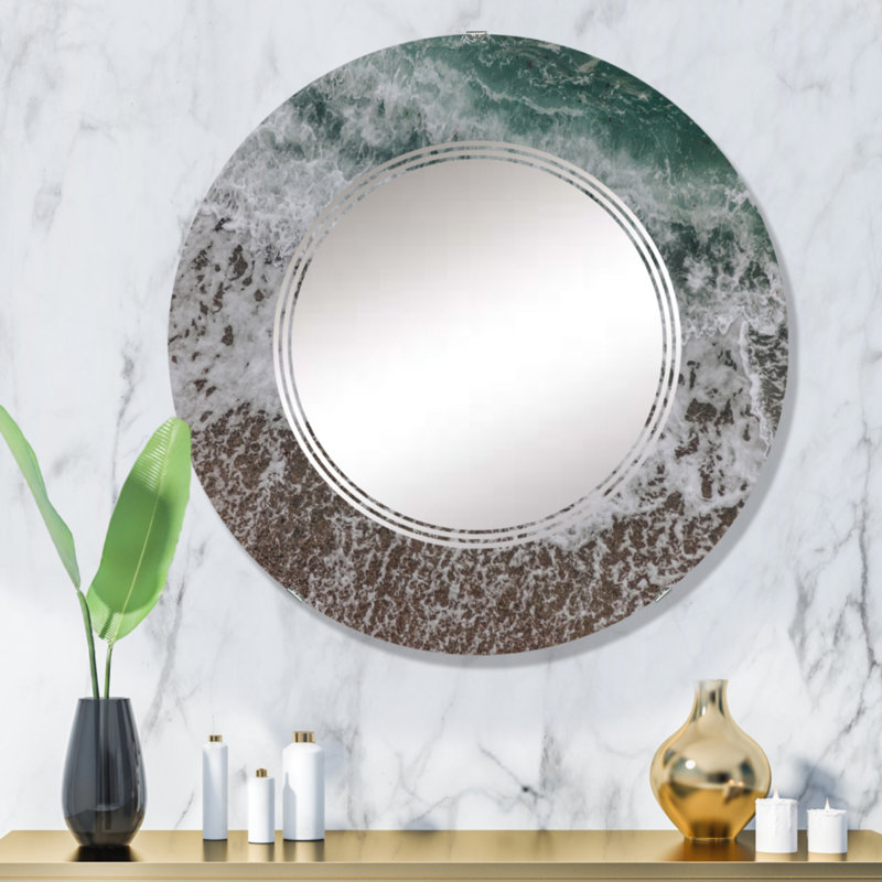 Circle Mirror, 32" x 32"