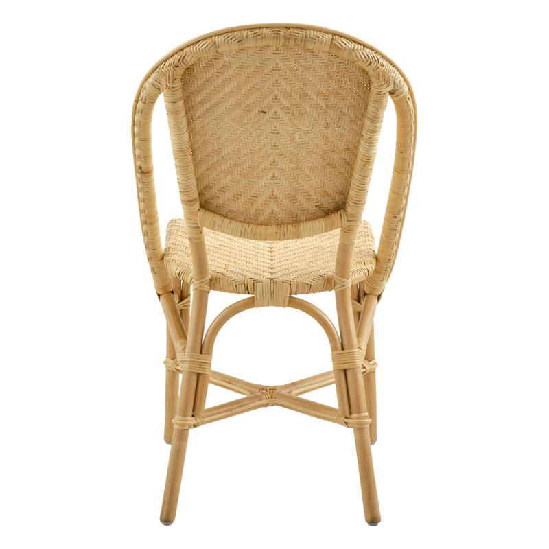 Alanis 17.7'' H Stacking Side Chair, Natural