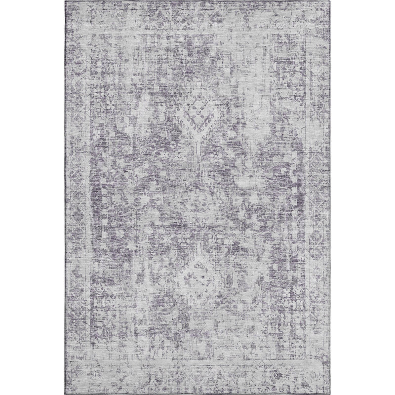 Premium Machine Washable Barry AMF1229 Global Rug, Rectangle 10' x 14'