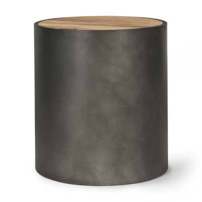 Janvey Solid Wood Top End Table