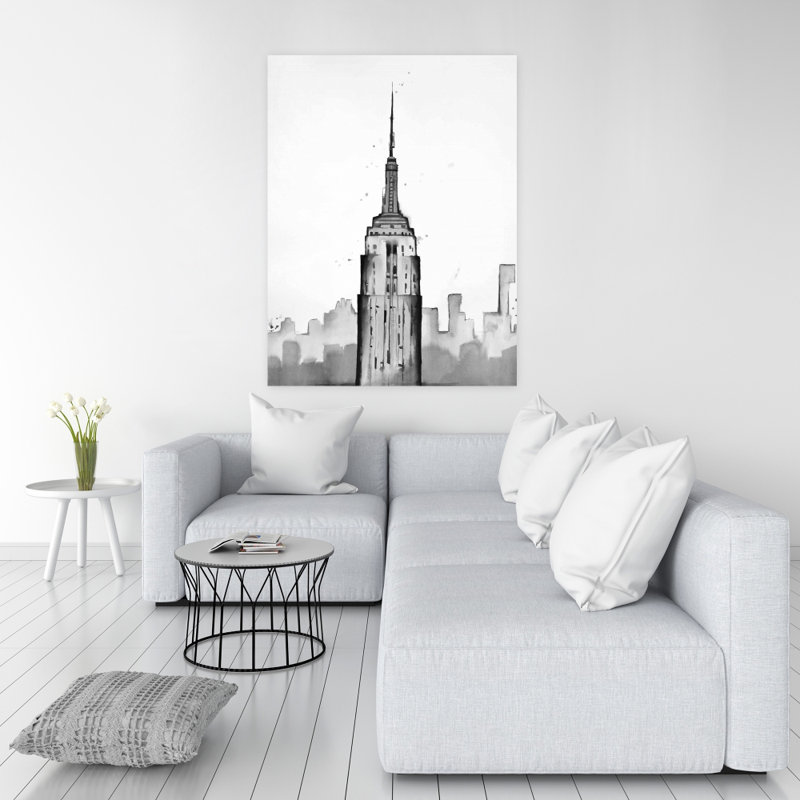 Toile Empire State Building | Décoration de salon