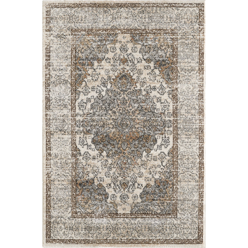 Tapis traditionnel turc Louane, Rectangle 4 pi x 6 pi