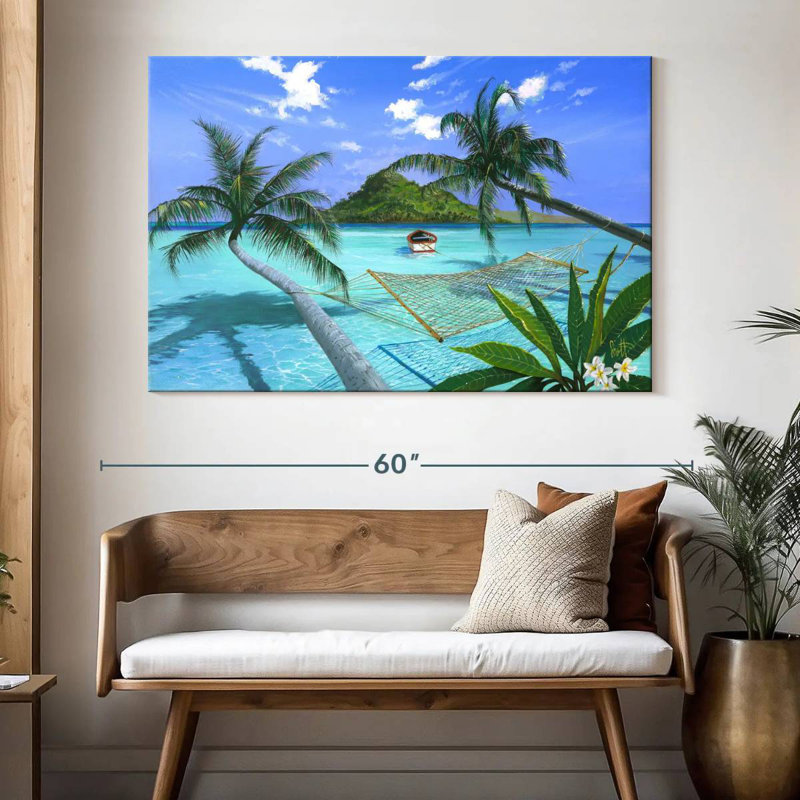 Peinture de Gillard Furlough Day, H 34 po x l 51 po